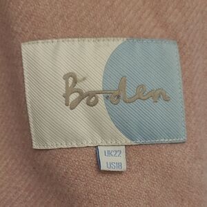 Boden Blush Wool Blend Outerwear